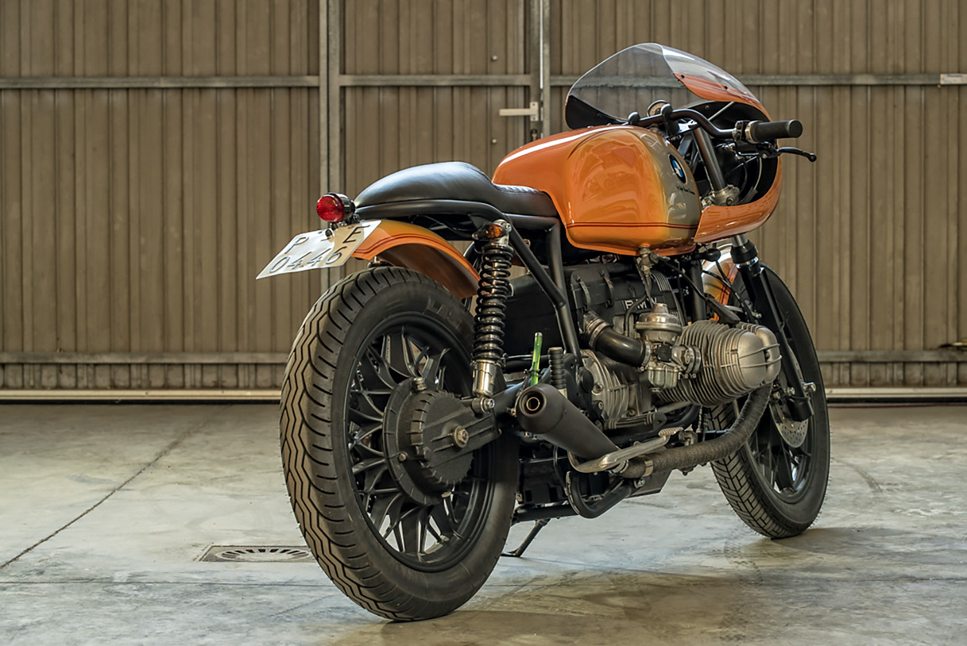 Bmw r100 gs cafe racer #7