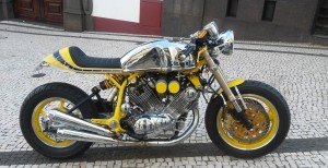 Yamaha-Virago-XV-1100cc-Cafe-Racer 